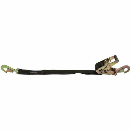 VORTEX 2 in. x 8 ft. Ratcheting Tie Down Straps with Direct Snap hook VO3080246